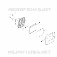 B   Filtre à air pour Stihl EVC 300.0 E (EVC300-0002)