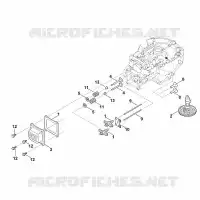 H   Arbre à cames, soupapes pour Stihl EVC 300.0 E (EVC300-0002)