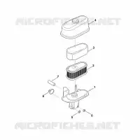 B   Filtre à air pour Stihl EVC 1000.0 (EVC1000-0001)