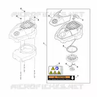 K   Système de démarrage, boîtier de ventilateur pour Stihl EVC 1000.0 (EVC1000-0001)