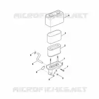 B   Filtre à air pour Stihl EVC 2000.0 (EVC2000-0001)