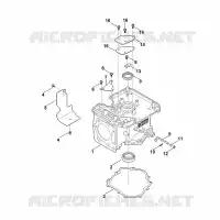 C   Carter de vilebrequin pour Stihl EVC 2000.0 (EVC2000-0001)