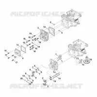 H   Arbre à cames, soupapes pour Stihl EVC 2000.0 (EVC2000-0001)