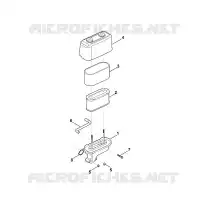B   Filtre à air pour Stihl EVC 4000.0 (EVC4000-0001)