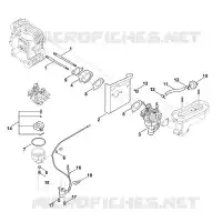 H   Système de carburant pour Stihl EVC 4000.0 (EVC4000-0001)