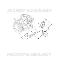 G   Tringlerie du régulateur pour Stihl EVC 4000.1 (EVC4000-0002)