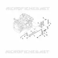 G   Tringlerie du régulateur pour Stihl EVC 4000.1 (EVC4000-0003)