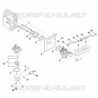 H   Système de carburant pour Stihl EVC 4000.1 (EVC4000-0003)