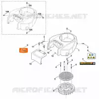 C   Carter de ventilateur pour Stihl EVC 7000.0 (EVC7000-0001)