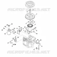 D   Système d’allumage, démarreur, volant moteur pour Stihl EVC 7000.0 (EVC7000-0001)