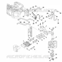 H   Système de carburant pour Stihl EVC 7000.0 (EVC7000-0001)