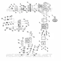 I   Arbre à cames, soupapes pour Stihl EVC 7000.0 (EVC7000-0001)