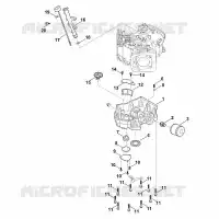 J   Transmission de régulateur, carter d'huile pour Stihl EVC 7000.0 (EVC7000-0001)