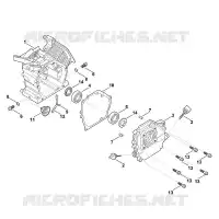 C   Carter de vilebrequin pour Stihl EHC 600.0 (EHC600-0001)