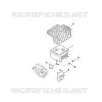 F   Silencieux pour Stihl EHC 600.0 (EHC600-0001)