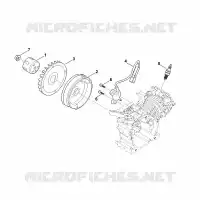 I   Système d'allumage, volant moteur pour Stihl EHC 600.0 (EHC600-0002)