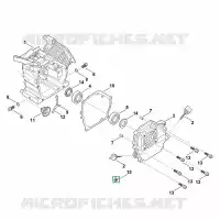 C   Carter de vilebrequin pour Stihl EHC 600.0 (EHC600-0003)