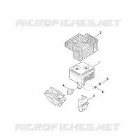 F   Silencieux pour Stihl EHC 600.0 (EHC600-0003)