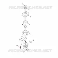 B   Filtre à air pour Stihl EHC 600.0 (EHC600-0004)
