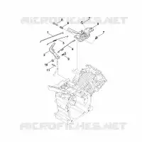 E   Tringlerie du régulateur pour Stihl EHC 600.0 (EHC600-0004)