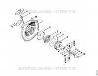 Dispositif de lancement pour Stihl 090 AV
