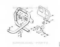 Poignée tubulaire pour Stihl 090 G