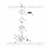 B   Filtre à air pour Stihl EHC 700.0 (EHC700-0002)