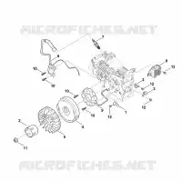 I   Système d'allumage, volant moteur pour Stihl EHC 700.0 (EHC700-0002)