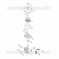 B   Filtre à air pour Stihl EHC 705.0 (EHC705-0001)