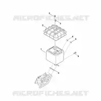F   Silencieux pour Stihl EHC 705.0 (EHC705-0001)