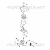 B   Filtre à air pour Stihl EHC 705.0 (EHC705-0003)