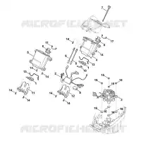 C   Support de batterie, système électronique, moteur électrique pour Stihl MVP 600.0