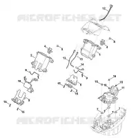 C   Support de batterie, système électronique, moteur électrique pour Stihl MVP 850.1