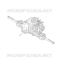 A   Transmission cpl. pour Stihl K46 BM